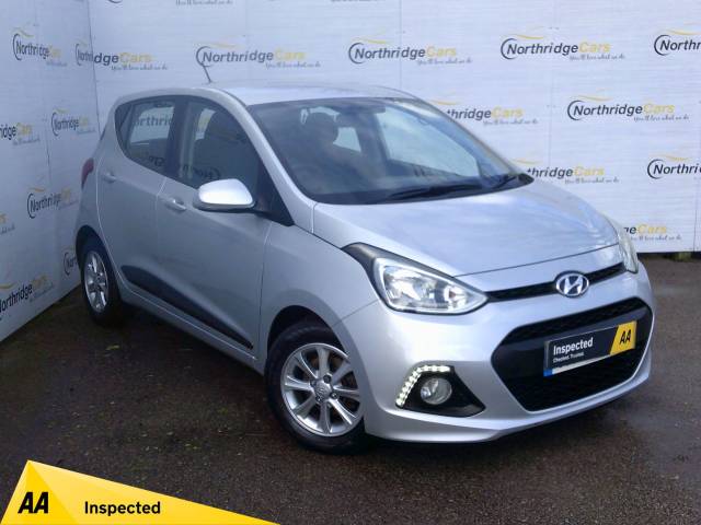 Hyundai i10 1.2 Premium 5dr ***INDEPENDENTLY AA INSPECTED *** Hatchback Petrol Silver