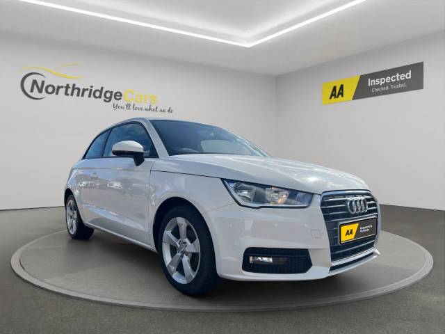 Audi A1 1.0 TFSI Sport 3dr Hatchback Petrol White
